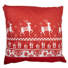 Kussenhoes 45x45 cm rood polyester