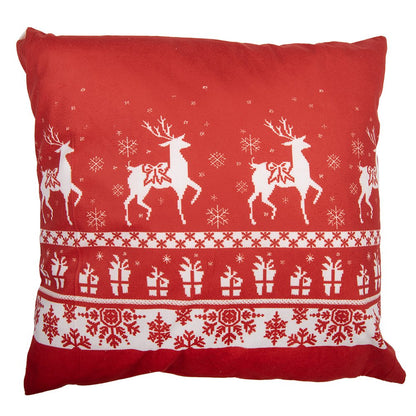 Kussenhoes 45x45 cm rood polyester