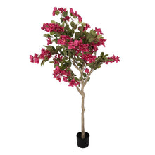 Kunstboom Bougainvillea 130 cm roze kunststof