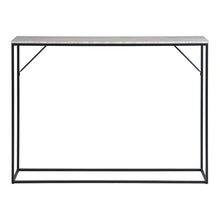 Consoletafel travertijnlook zwart 110x26x80 cm