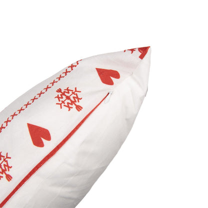 Kussenhoes 45x45 cm Wit Polyester