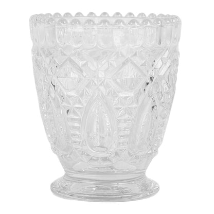 Tealight holder Ø 9x10 cm Transparent Glass