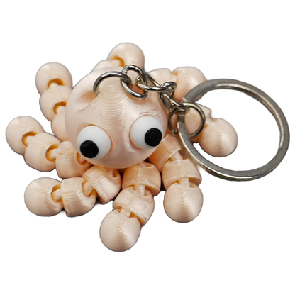 Sleutelhanger octopus PLA beweegbaar