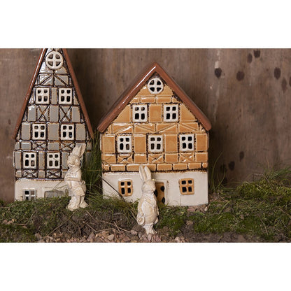Figure Rabbit 11 cm White Plastic Home Accessories