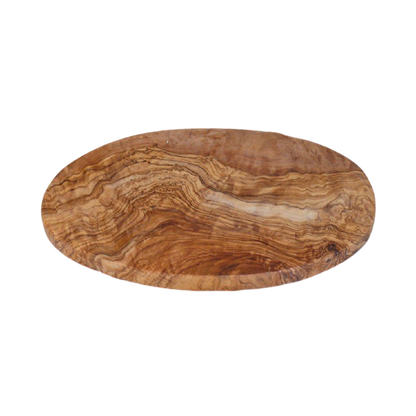 Ontbijtplank ovaal 24 cm olijfhout