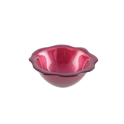 Soepkom glas fuchsia 16.5 cm