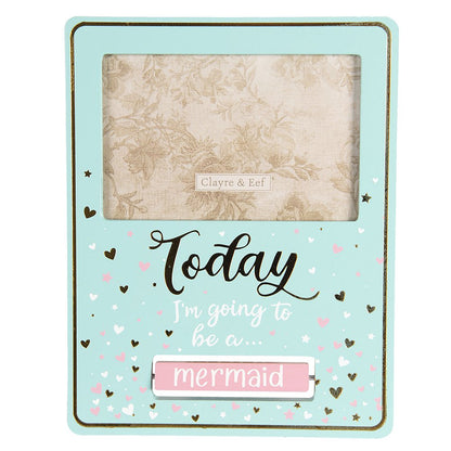 Photo frame 15x10 cm Turquoise Wood Picture Frame