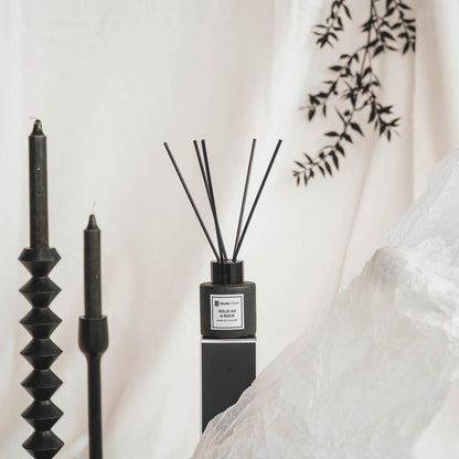 Reed diffuser - Glass/fiber - 50 ml - Strong as stone - 6 x 20 cm