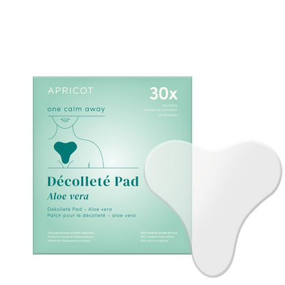 Decolleté pad met aloë vera herbruikbaar