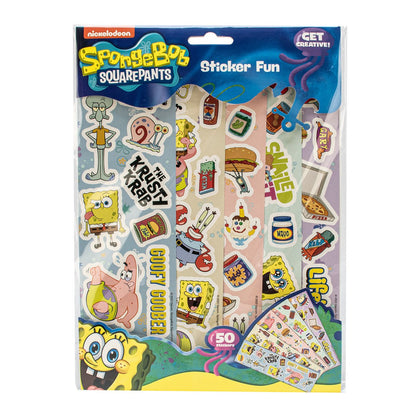 SpongeBob SquarePants-stickerset, stickers in officiële merchandise, ideaal cadeau-idee voor fans