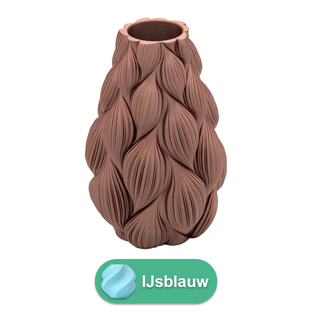 Lamina 3D vaas - 3D geprinte vaas - Duurzaam PLA - Geschikt voor kunstbloemen