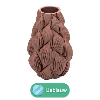 Lamina 3D vaas - 3D geprinte vaas - Duurzaam PLA - Geschikt voor kunstbloemen