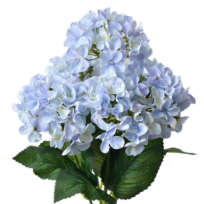 Kunstbloem Hortensia 45 cm paars kunststof