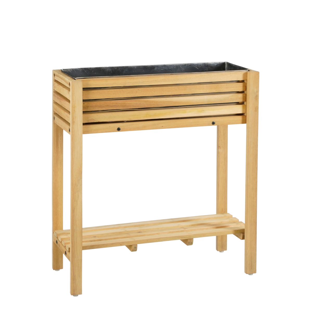 Glenwood Plantenbak L70xB30xH75 Bruin Acaciahout Buiten
