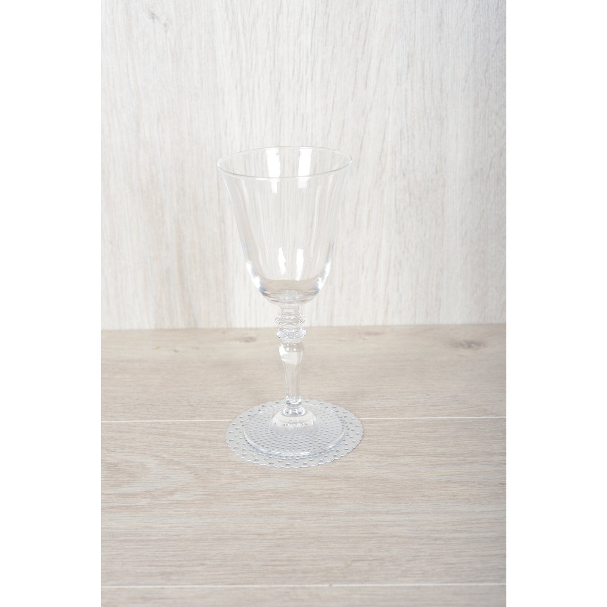 Onderzetters 10x10 cm zilver plastic set van 6