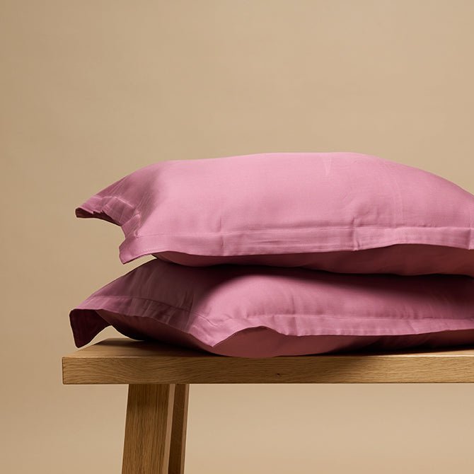 Kussensloop TENCEL™ Twill Dusty Rose