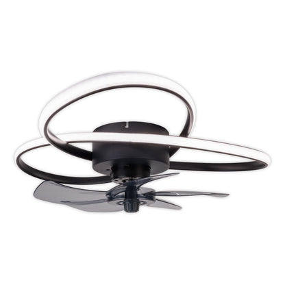 Modern Led Plafondlicht Riccio Met Ventilator En Nachtlicht