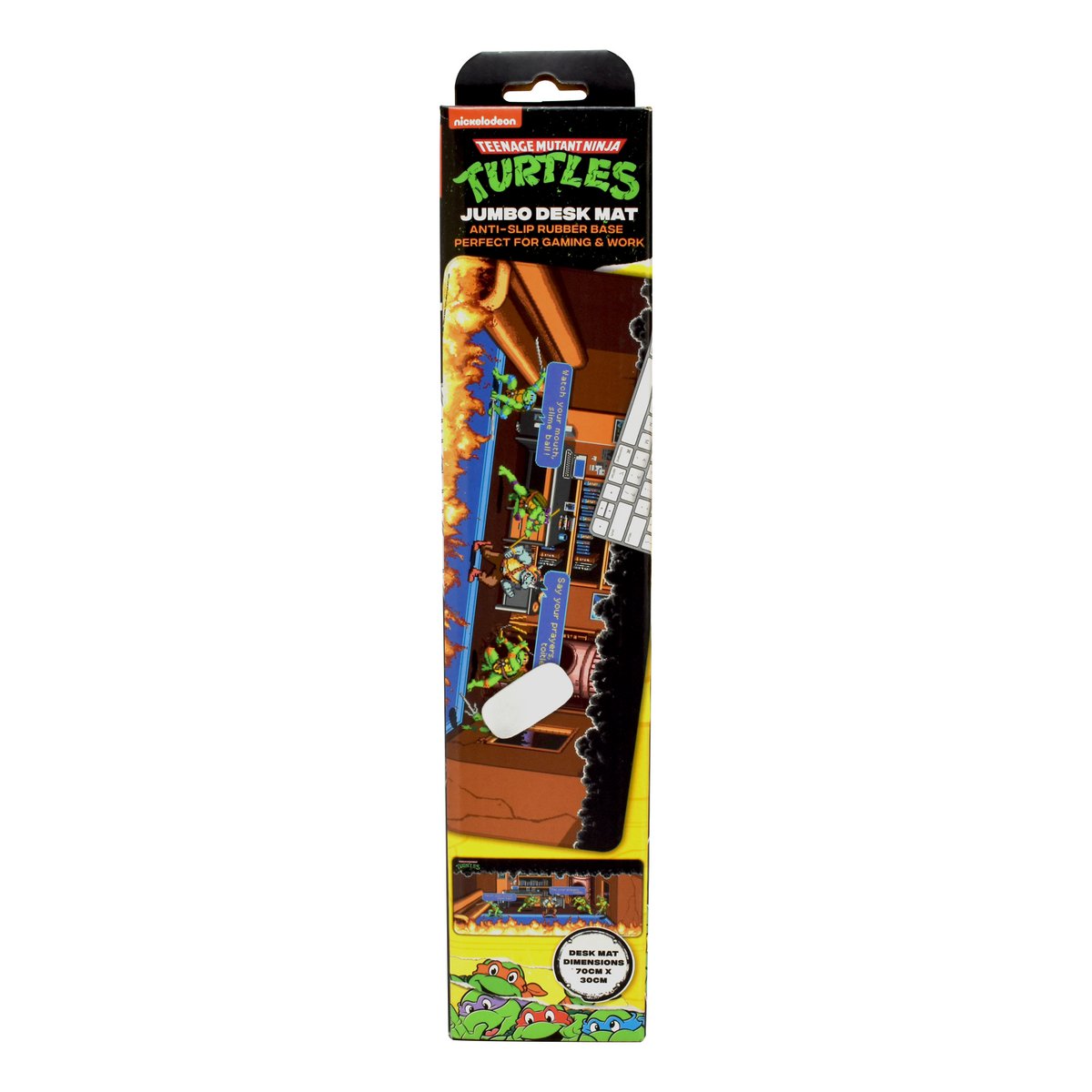 Bureauonderlegger TMNT 70x30 cm