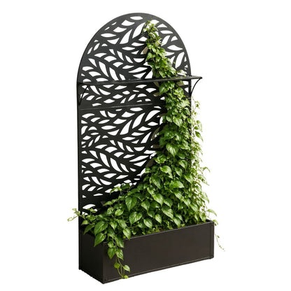Plantenstandaard 180 cm ijzer zwart