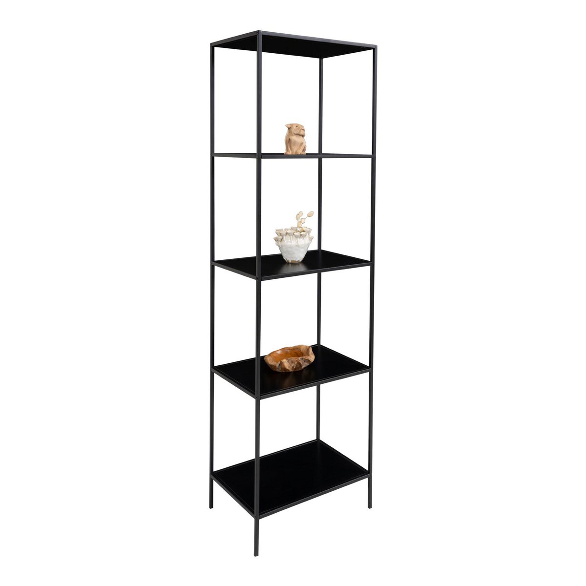 Vita Plank 51x36x170 cm zwart staal