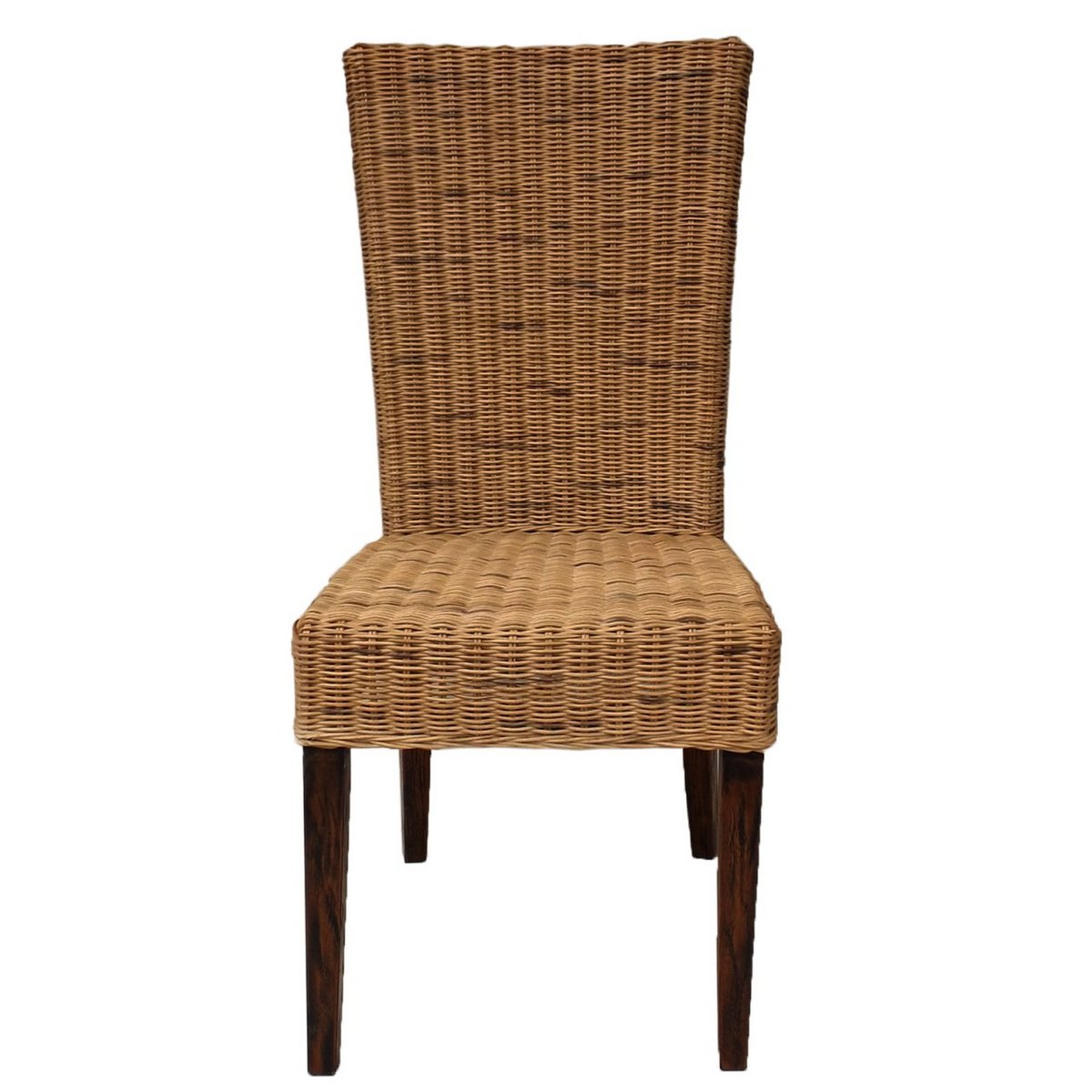 Eetkamer Stoel Rattan Set Vier Cabana Mand Stoelen Nu