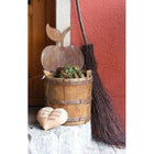 Patina garden decoration apple | Autumn window decoration made of metal