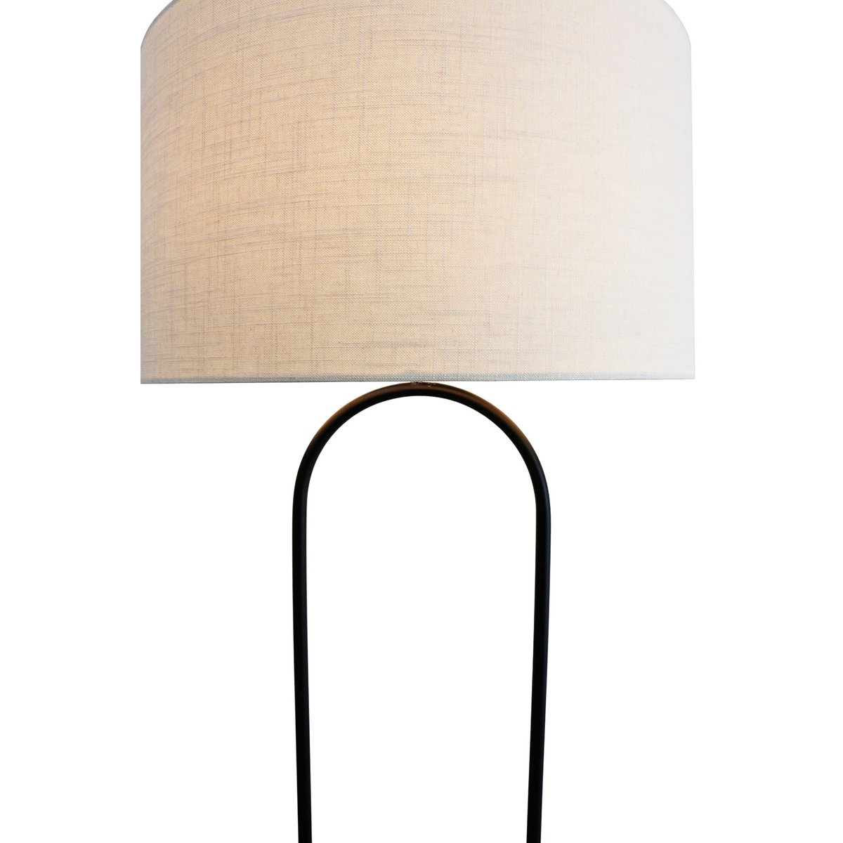 Vloerlamp drijfhout naturel/wit 155 cm met plantenmand