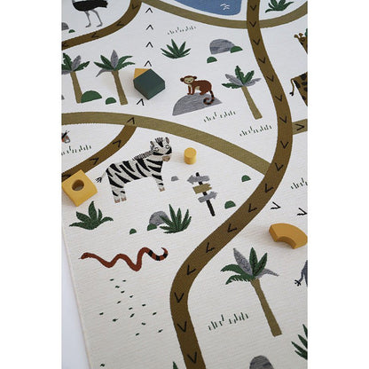 Speelkleed savanne 123x180 cm polyester