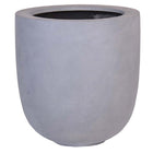 Plantenpot fiberstone 33x35 cm grijs