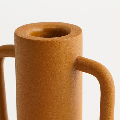 Candle holder Ula Light brown