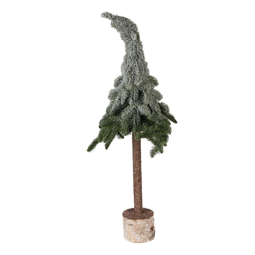 Mini kunstkerstboom Ø 30x90 cm groen