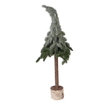 Mini kunstkerstboom Ø 30x90 cm groen