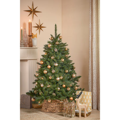 Christmas bauble set Copper