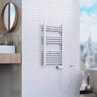 Eisl Badkamerradiator Met Timer Wit 80 x 50 x 15 cm