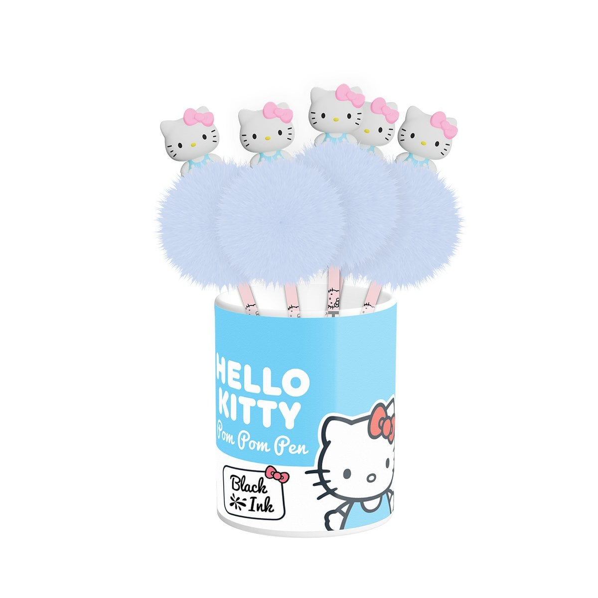 Hello Kitty balpen met pompom