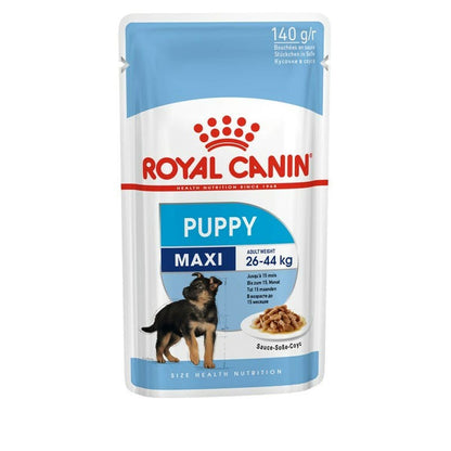 Royal Canin Natvoer Royal Canin Maxi Puppy 10 X 140 G