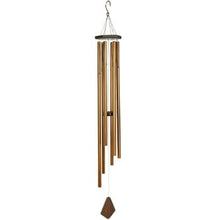 Windgong 142 cm brons essenhout
