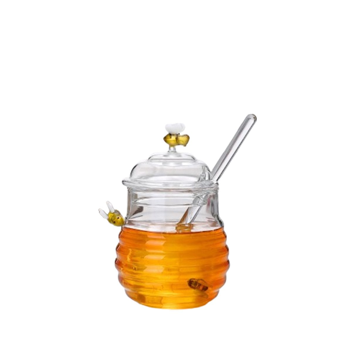 Glass honey jar 280ml