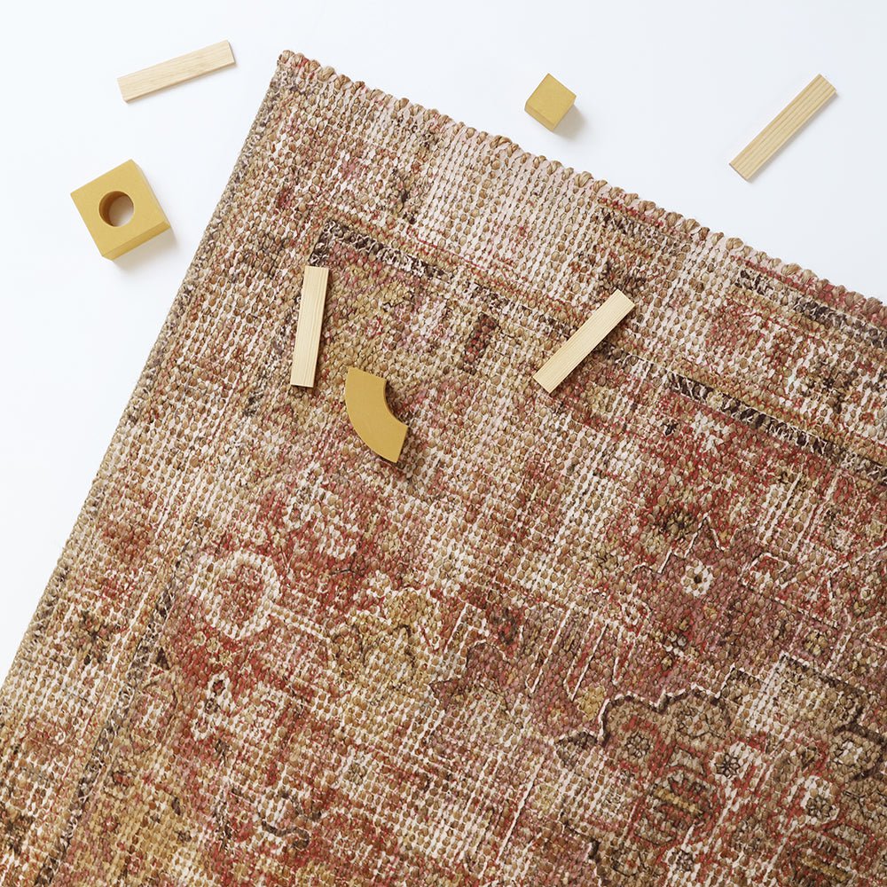 PAOLA Persian jute and cotton rug