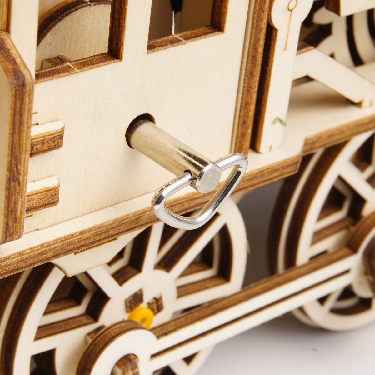 Robotime 3D Wooden Puzzle Locomotive LK701 37x12x18.5cm