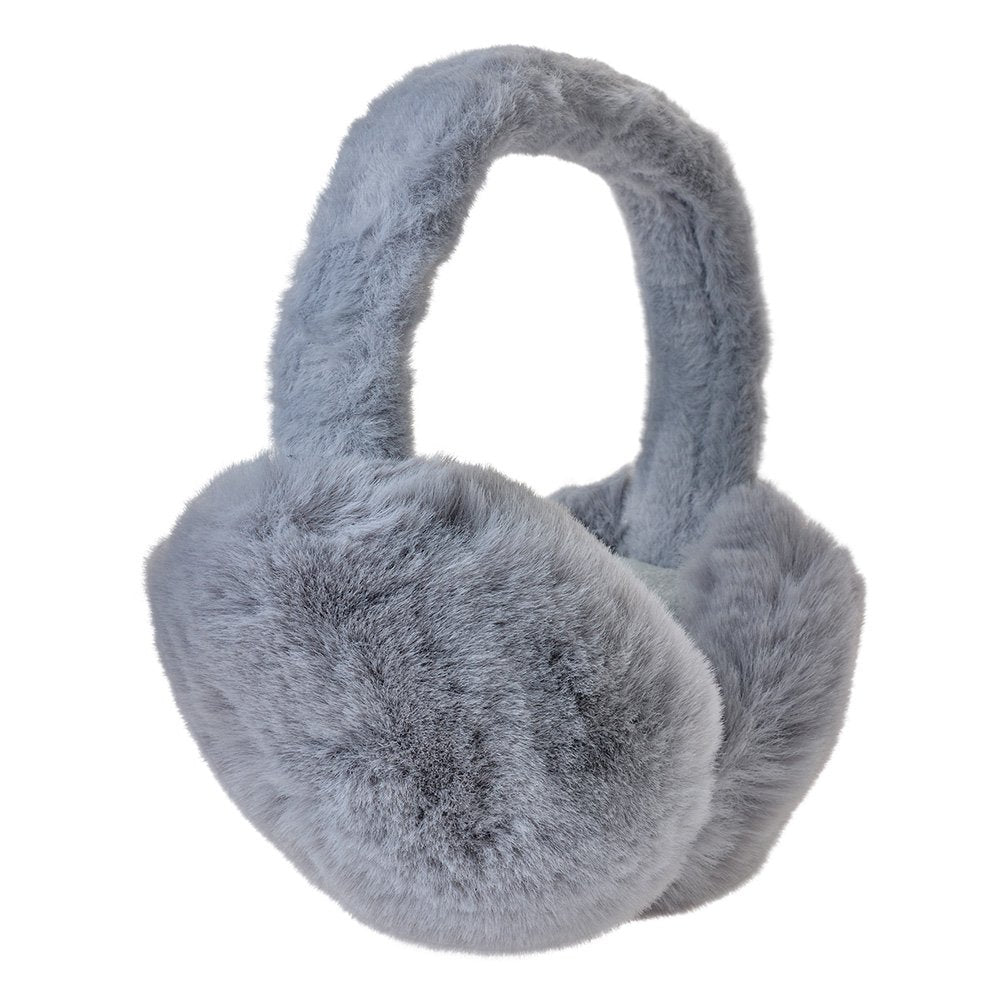 Oorwarmer grijs polyester