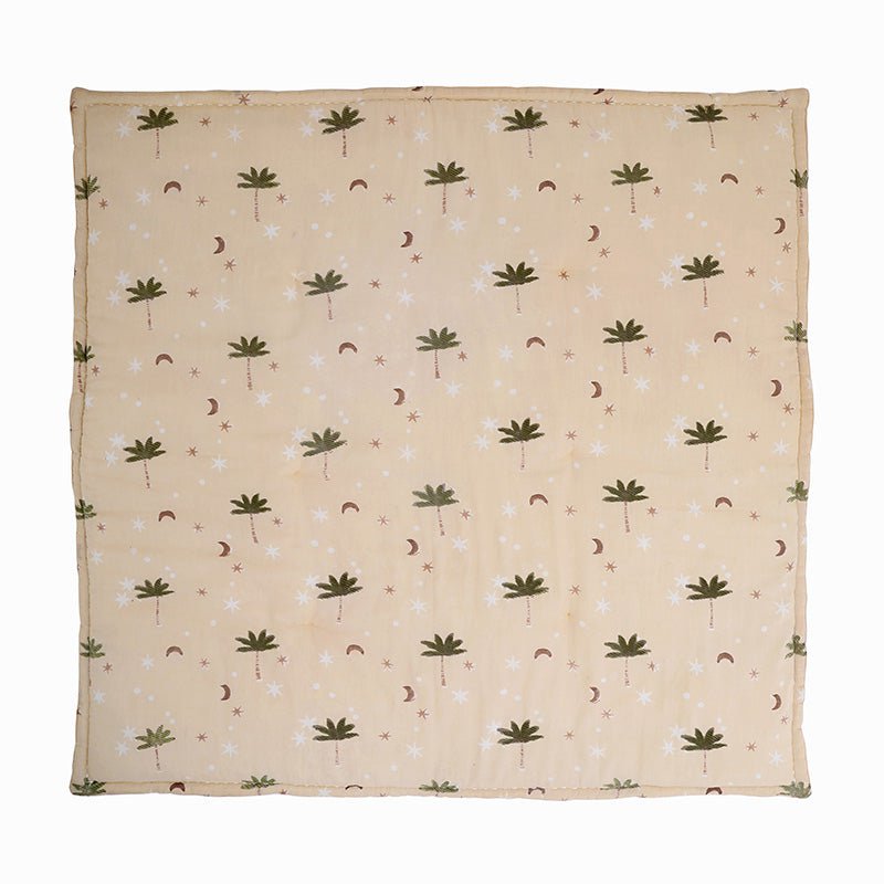 JAIPURY baby sleeping mat printed with small palm trees
