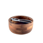 Wooden Bowl With Nutcracker From Aulica For Snacks And Tapas