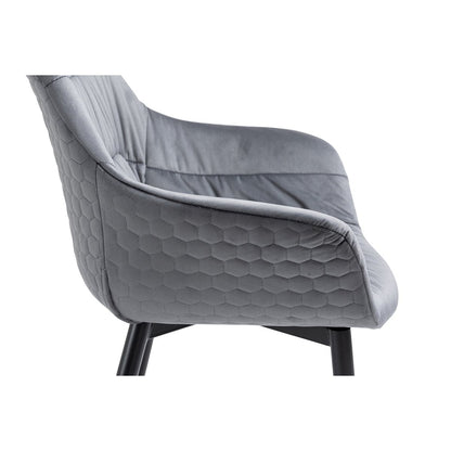 Eettafel set massief acaciahout 160x85 cm met 4 stoelen