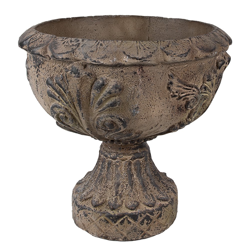 Bloempot Ø 36x35 cm Bruin Magnesium (MGO) Plantenhouder