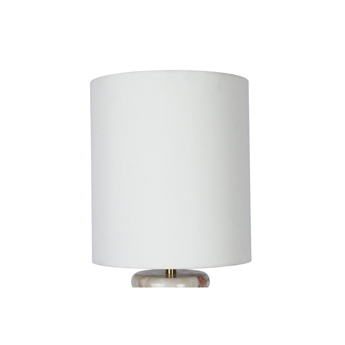 Tafellamp marmer linnen 65 cm