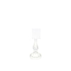 Transparent candle holders small model H21cm