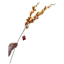 Kunstbloem Phalaenopsis 100 cm geel