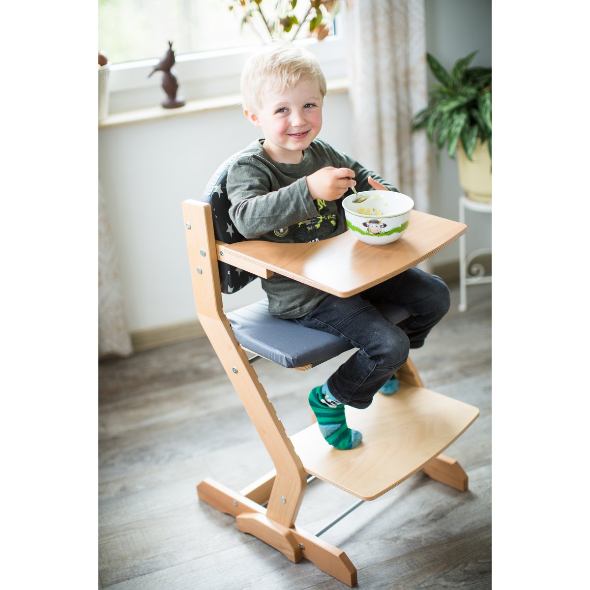 tiSsi® table NATURAL beech for high chair