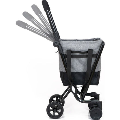 Ceruzo By Playmarket Easy Go Boodschappentrolley  - Zwart-Groen